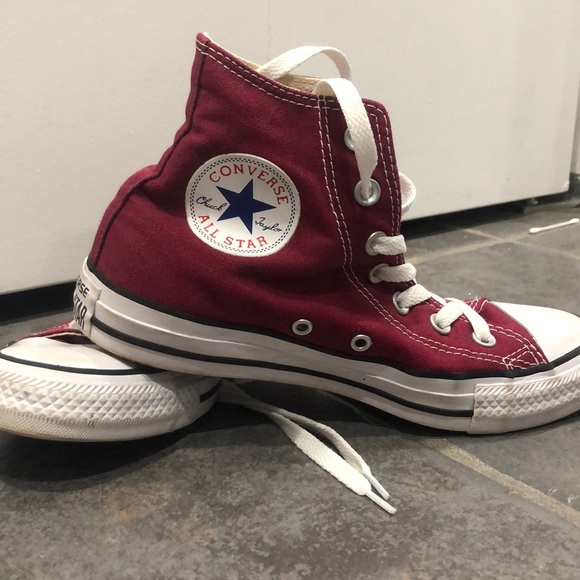 burgundy converse kohls
